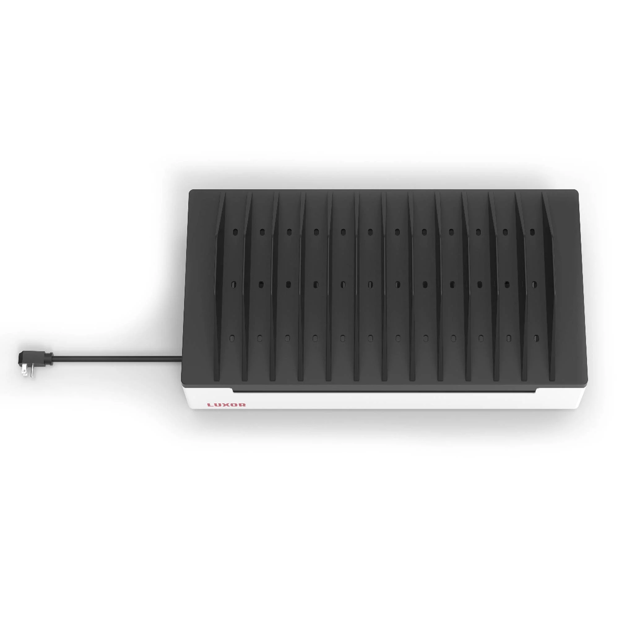 Luxor 12-Port Charging Station for Laptops, Tablets, and Mobile Devices
