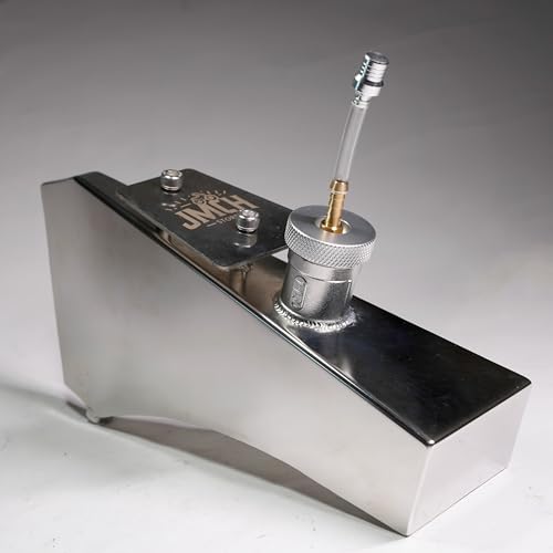 JMCHSTORE Stainless Steel Mini Bike Gas Fuel Tank for Montser Mega moto MMB80 105cc, for Coleman RB100 Realtree RT100