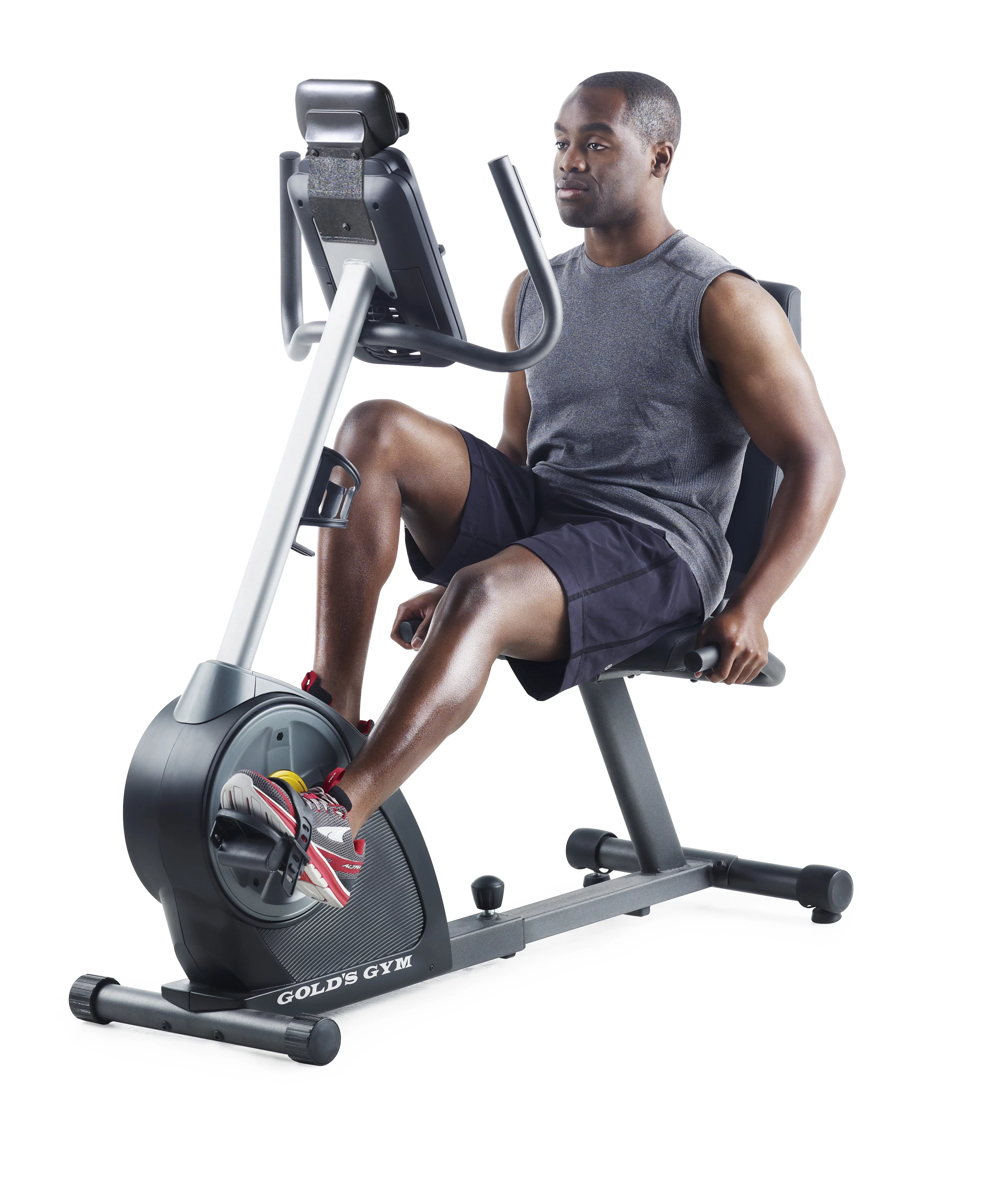 Gold's Gym Cycle Trainer 400 Ri Recumbent Exercise Bike, iFit Compatible