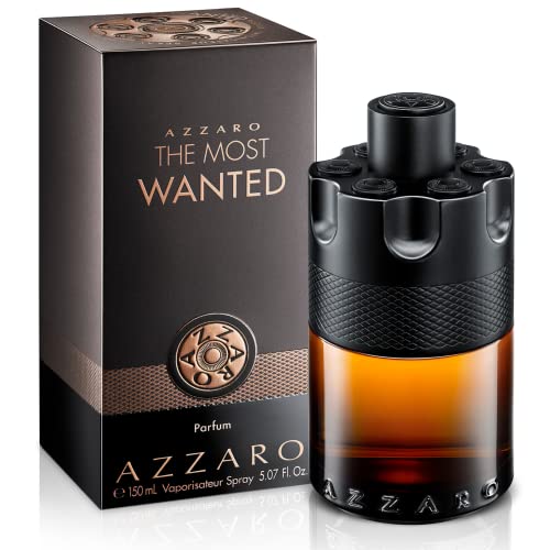 Azzaro The Most Wanted Parfum - Intense Mens Cologne - Spicy & Seductive Fragrance for Date Night - Lasting Wear