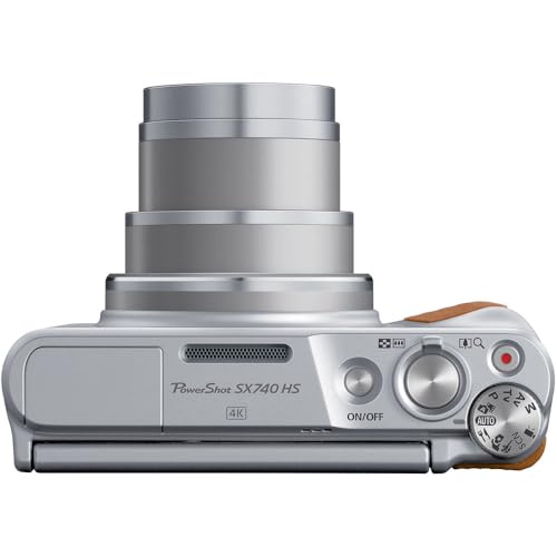 Canon PowerShot SX740 HS Digital Camera | 20.3MP CMOS Sensor, 40x Optical Zoom, 4K UHD Video