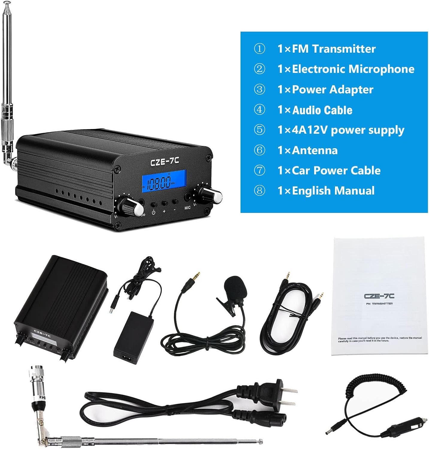RICHRYCE FM Transmitter for Church