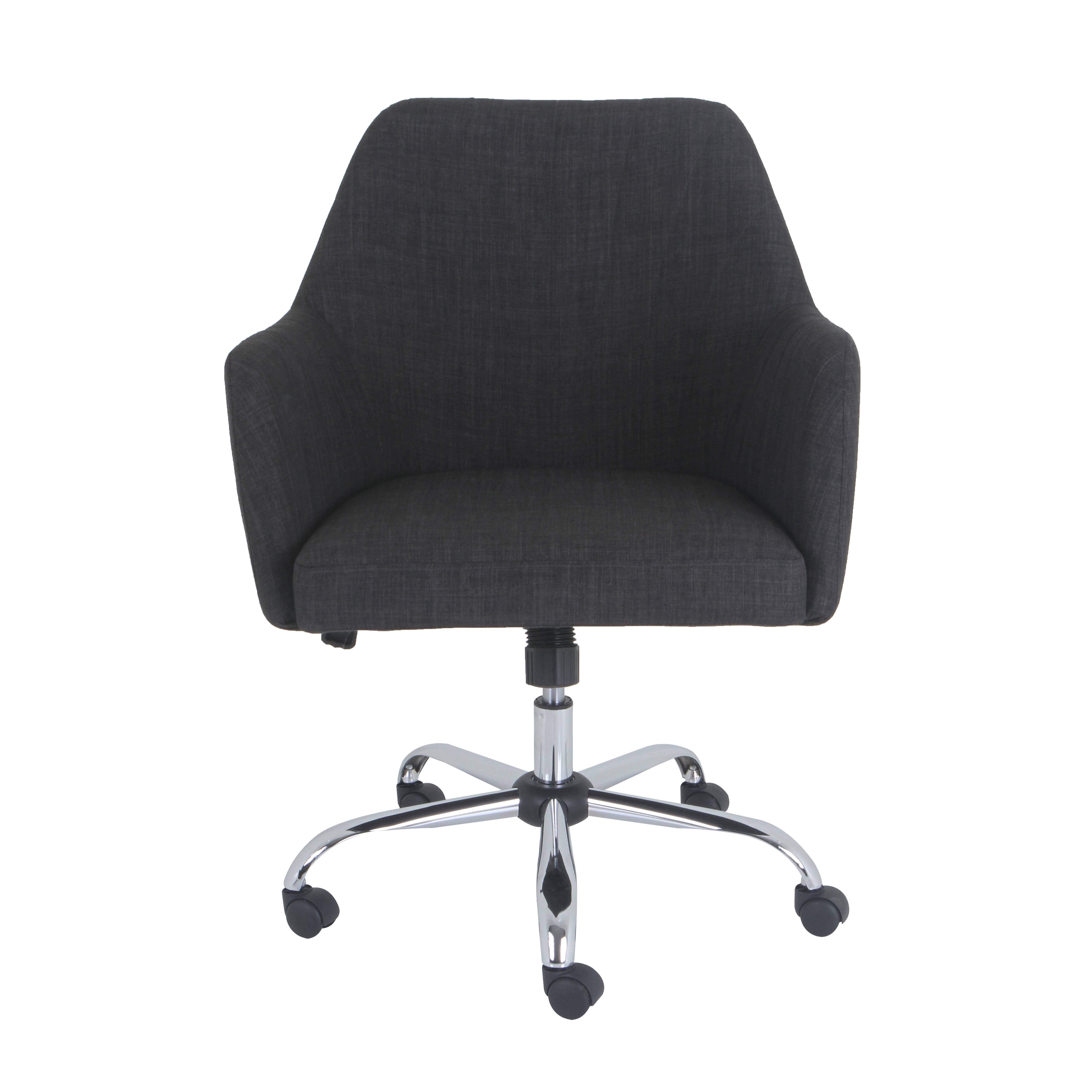 Nature Upholstered Task Chair Dark Gray