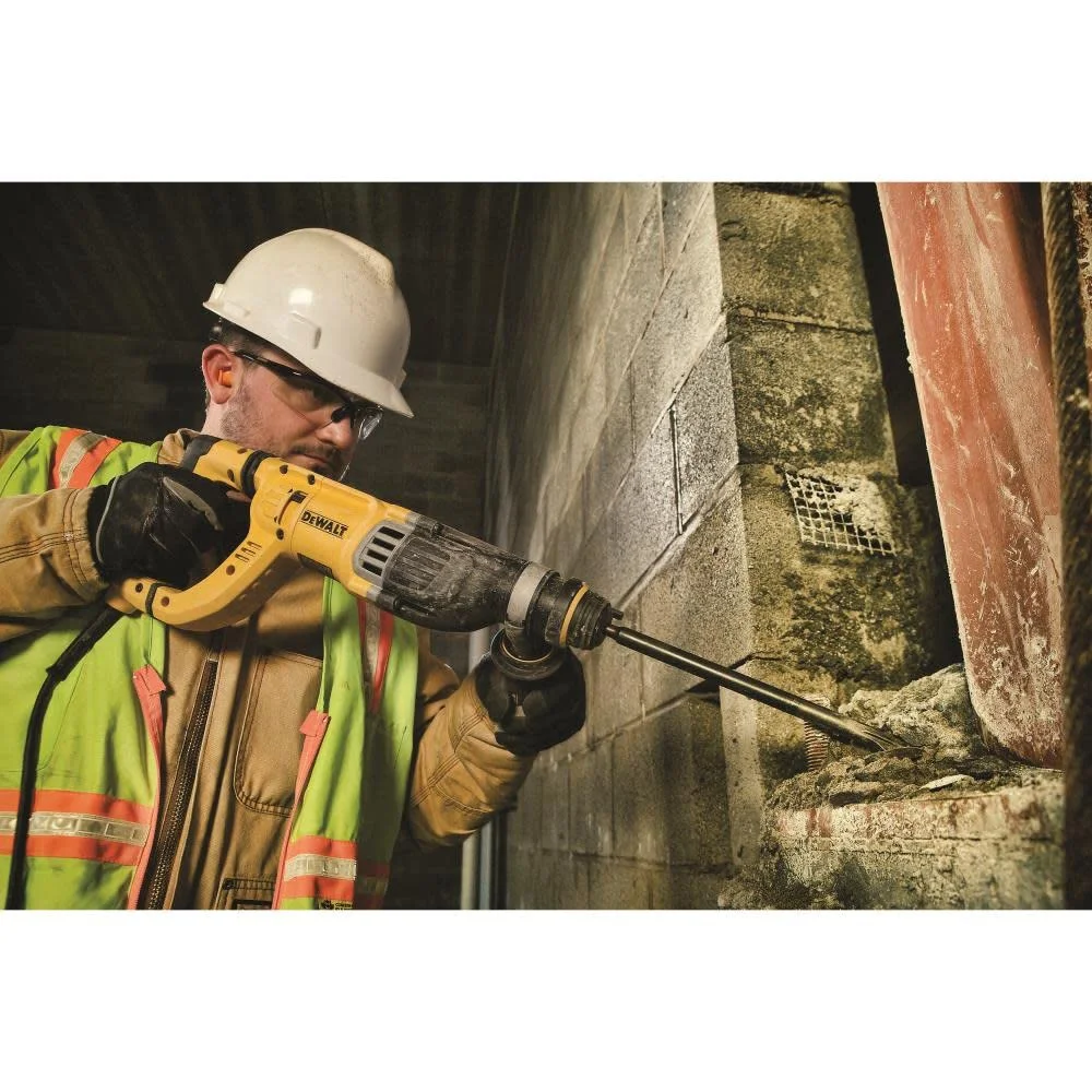 LIHONG Rotary Hammer Drill with Shocks, D-Handle, SDS, 1-1/8-Inch (D25263K)