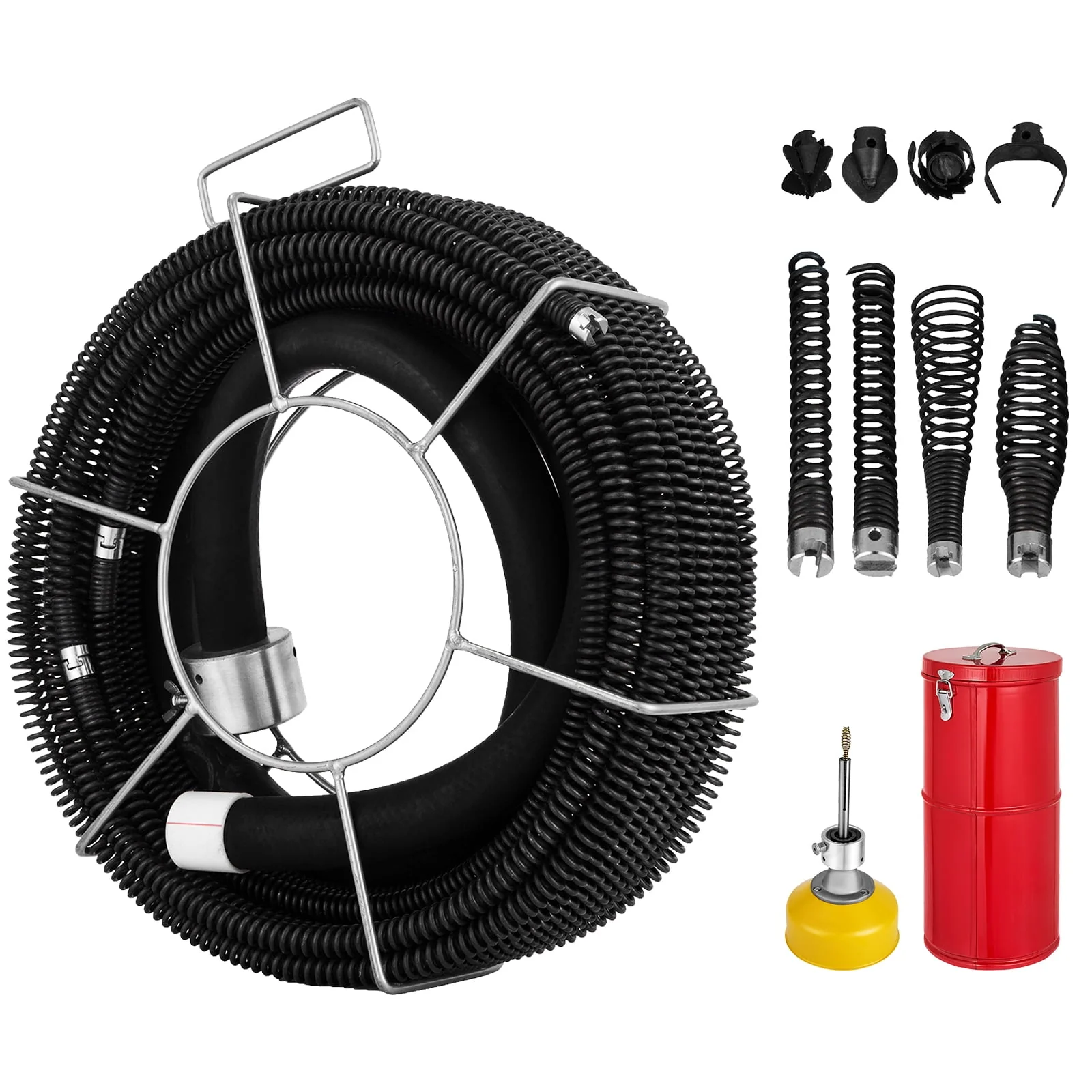 VEVOR Drain Cleaning Machine 66 ft x 2/3 inch