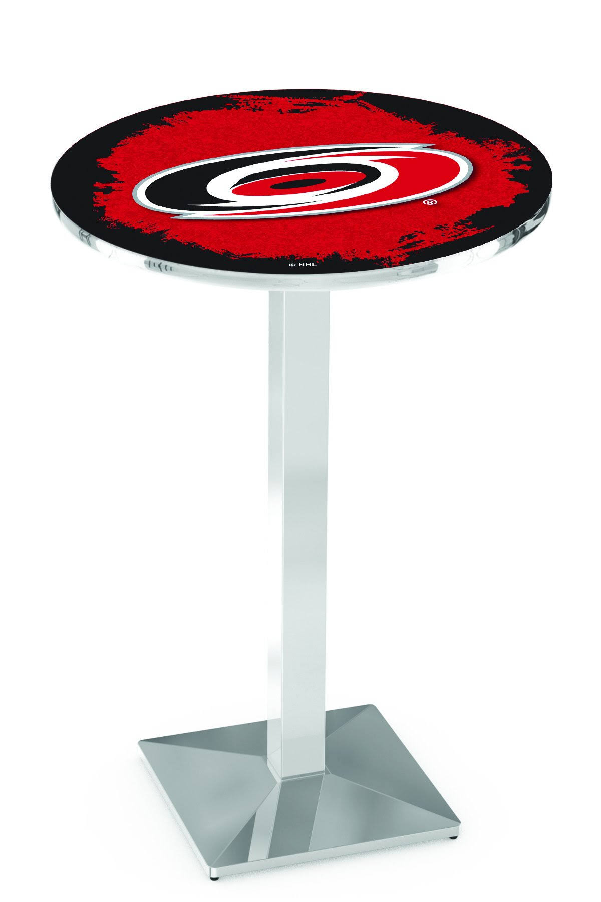 Holland Bar Stool L217 - Chrome Carolina Hurricanes Pub Table 42 inch