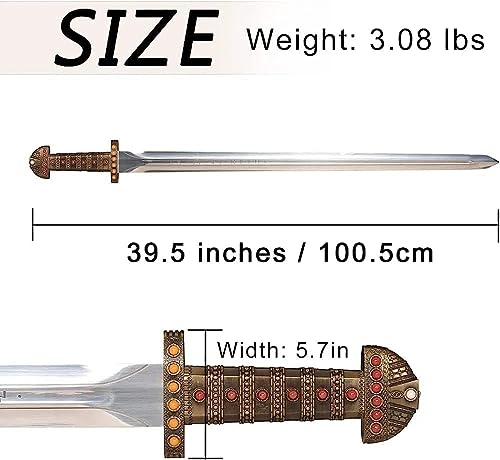MDM_Real Battle Sword - Viking Sword, Damascus Viking Sword ll Uhtred Sword Real Sword Hunting Sword
