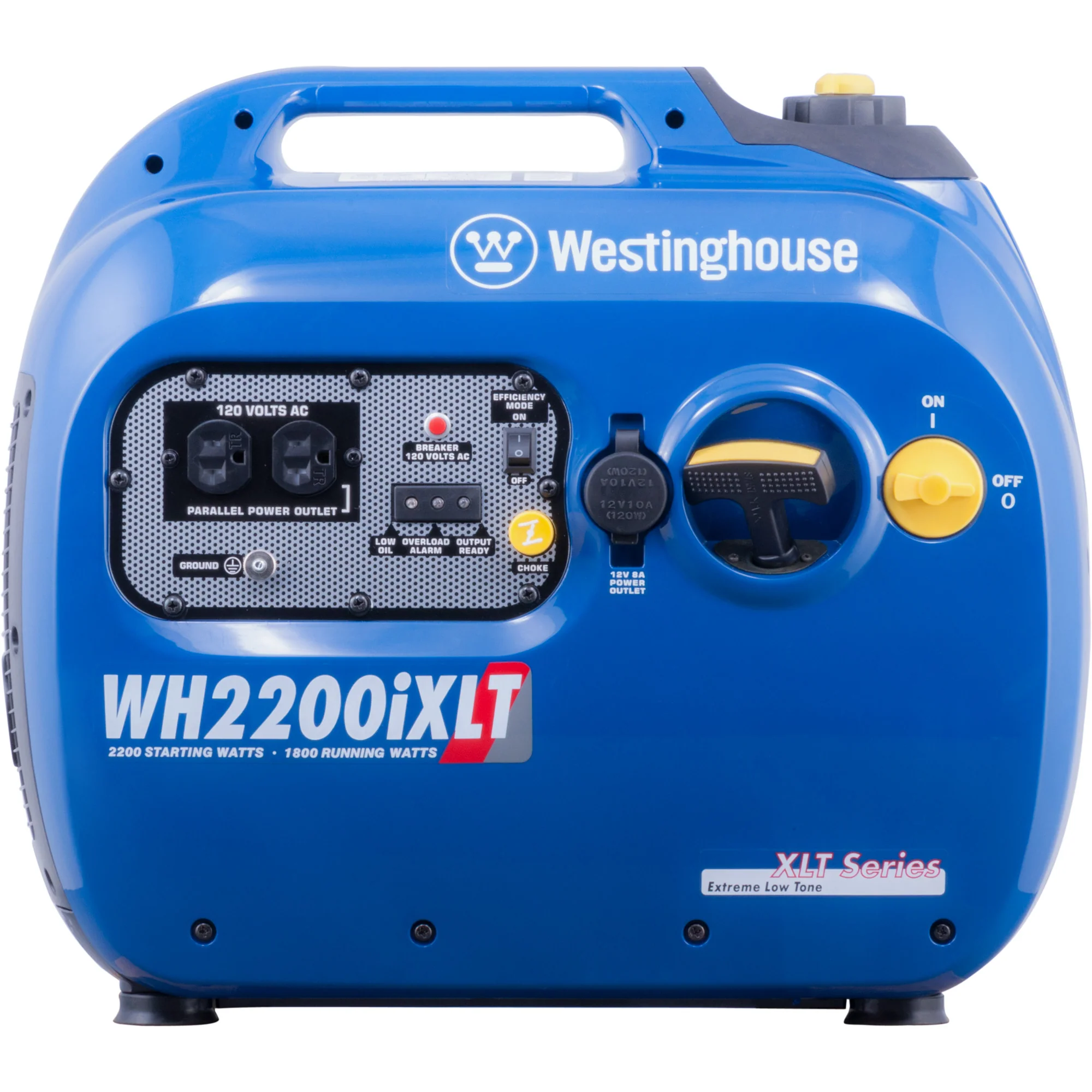 Westinghouse WH2200iXLT Portable Inverter Generator 1800 Rated Watts & 2200 Peak Watts