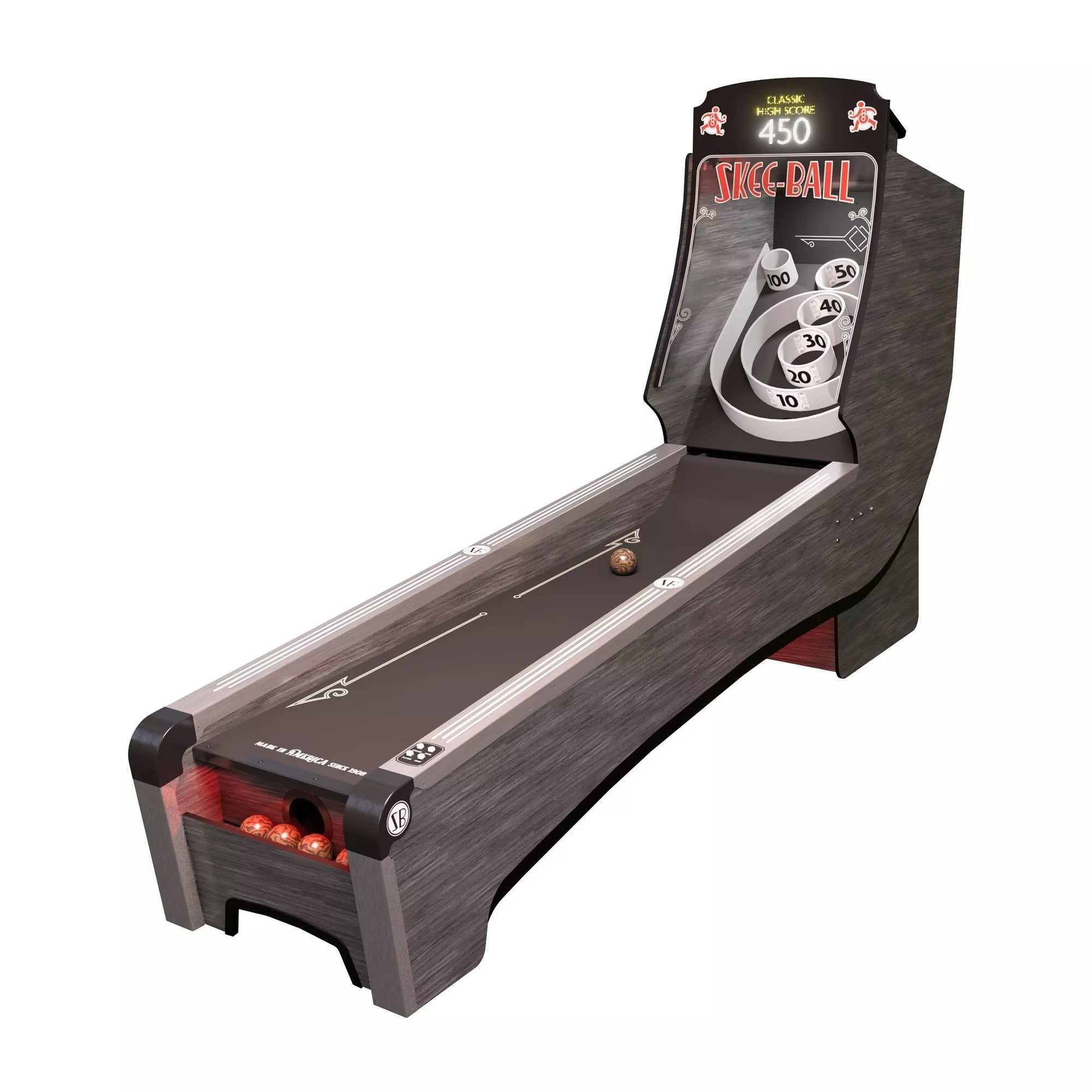 Home Arcade Premium Skee-Ball with Coal Cork