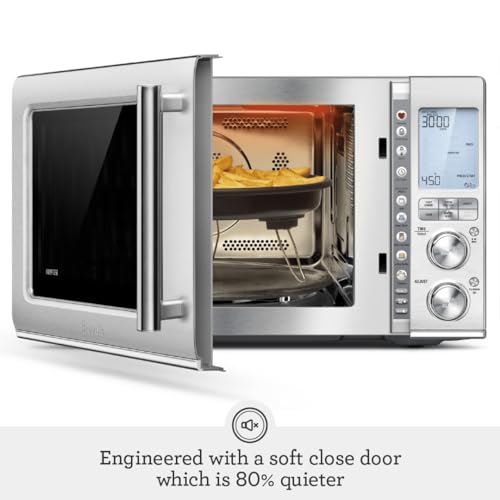 Breville BMO870BSS1BUC1 Combi Wave 3 in 1, Brushed Stainless Steel - Smart Home Appliances