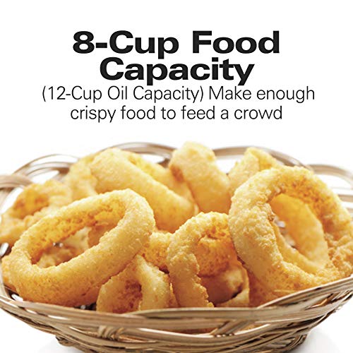 Hamilton Beach Deep Fryer, Frying Basket with Hooks