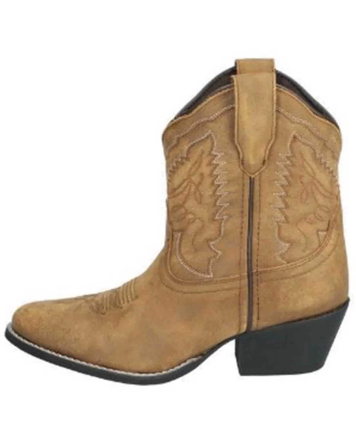 Smoky Mountain Women's Daisy Distressed Western Boot Medium Toe Brown 8 M