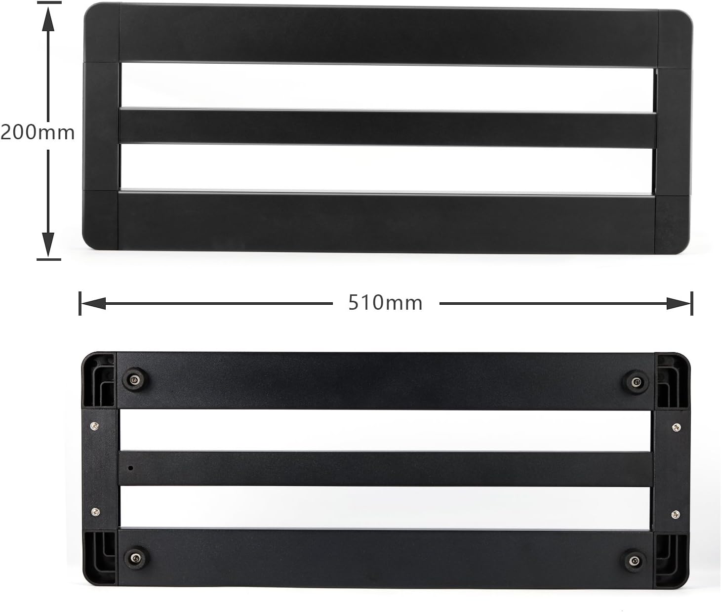 Donner Guitar Pedal Board Case DB-4 Disassembled Pedalboard 20'' x 8'' with Bag