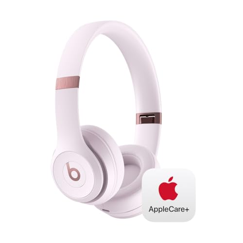 Beats Solo 4 - Wireless Bluetooth On-Ear Headphones, Apple & Android Compatible, Up to 50 Hours of Battery Life - Black & Gold