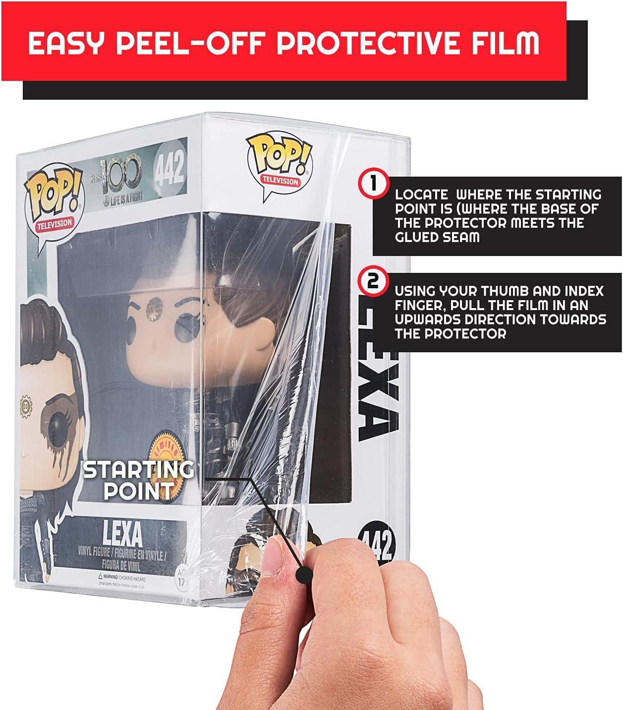Display Case Protector for 4 Inch Funko Pop (Pack of 80)