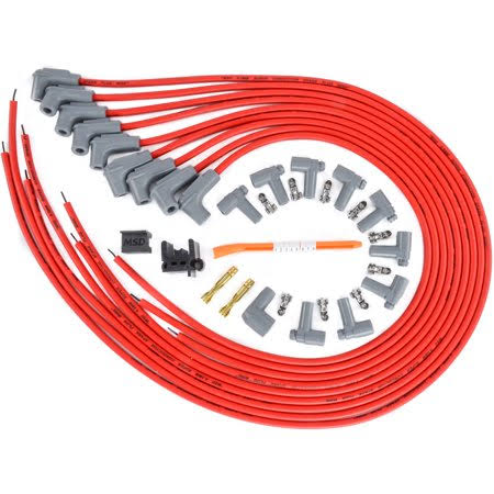 MSD Ignition 31223 Black Universal 8.5mm Spark Plug Wire Set