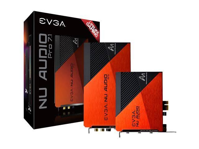 EVGA NU Audio Pro PCIe Sound Card with EVGA NU audio - 7.1 Channel