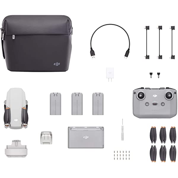 DJI Mini 2 &ndash; Ultralight and Foldable Drone Quadcopter, 3-Axis Gimbal with 4K Camera, 12MP Photo, 31 Mins Flight Time