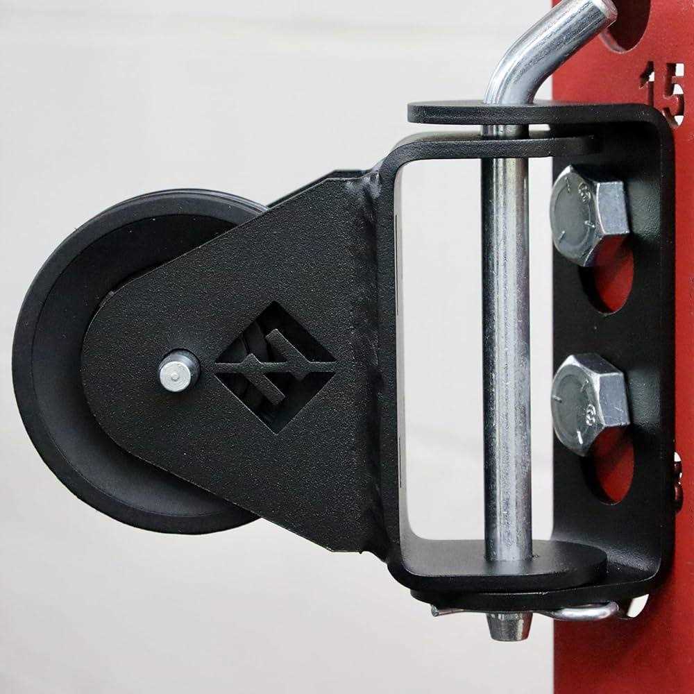 F&amp;F STEEL Rack Mounted Swivel Pulley 180 Degree Smooth-Glide Pulley for Full-Body Workouts - Sports Supplies Online Store