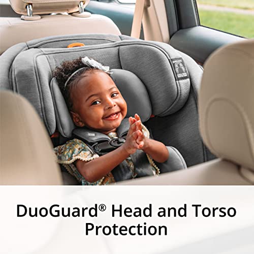 Chicco OneFit™ ClearTex® Slim All-in-One Car Seat, Rear-Facing Seat for Infants 5-40 lbs., Forward-Facing Car Seat 25-65 lbs., Booster 40-100 lbs.