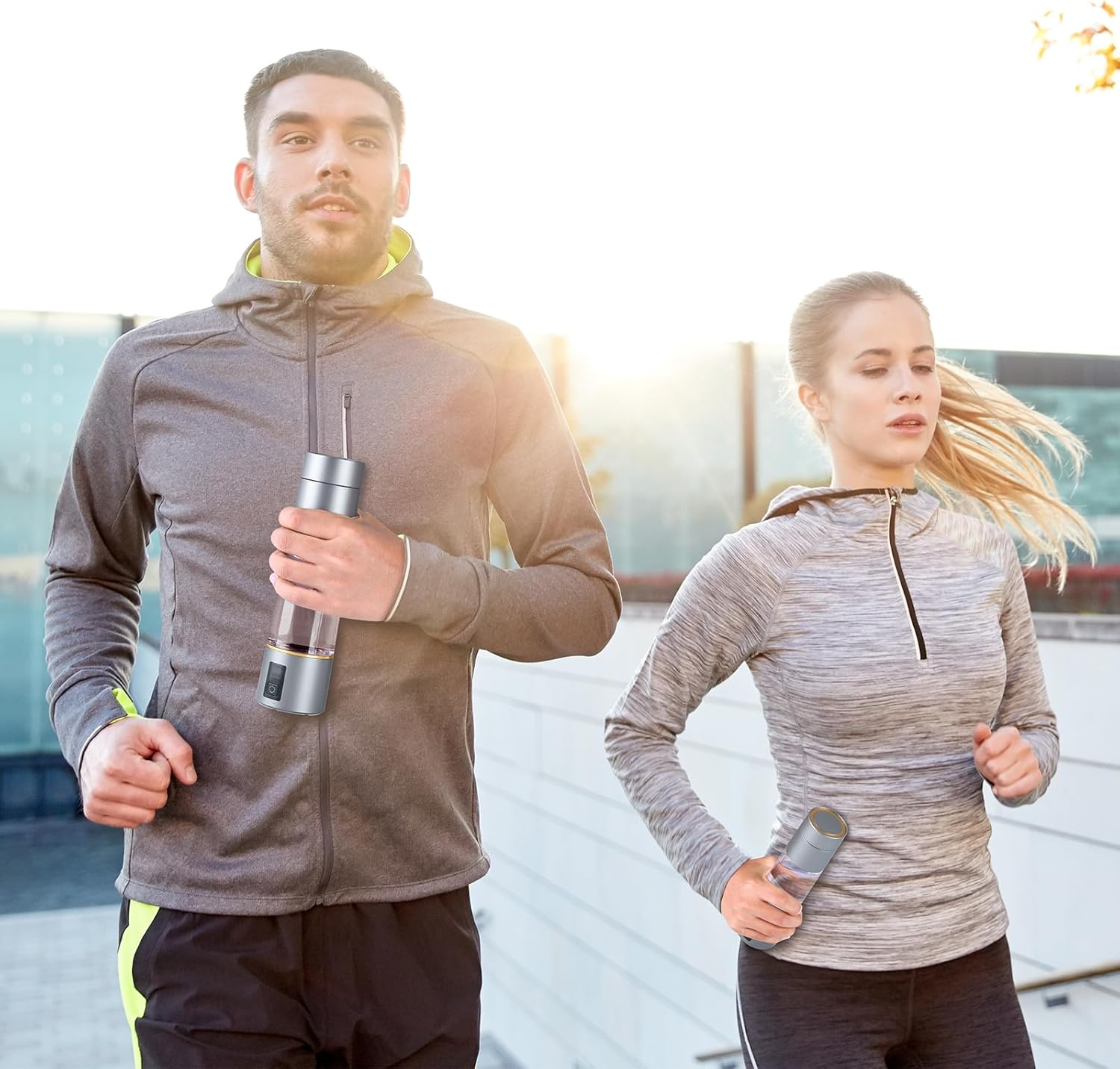 Hydrogen Water Bottle,Generates Real 4000ppb Pure Hydrogen Rich Concentration Ionized Alkaline Water Generator