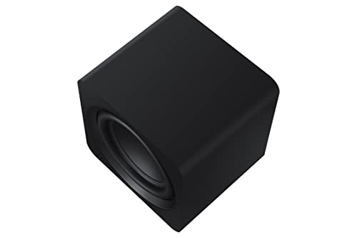 SAMSUNG SWA-W510 Subwoofer for S Series Soundbar with Powerful Bass, Wireless, Unibody Design, Compact 6.5" Size, 2022, Black