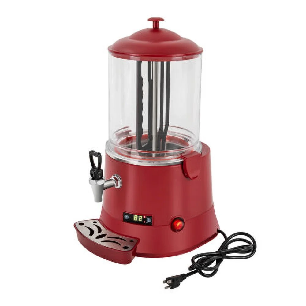 Commercial Hot Chocolate Dispenser Beverage Warmer Machine for Juice Milk 10L