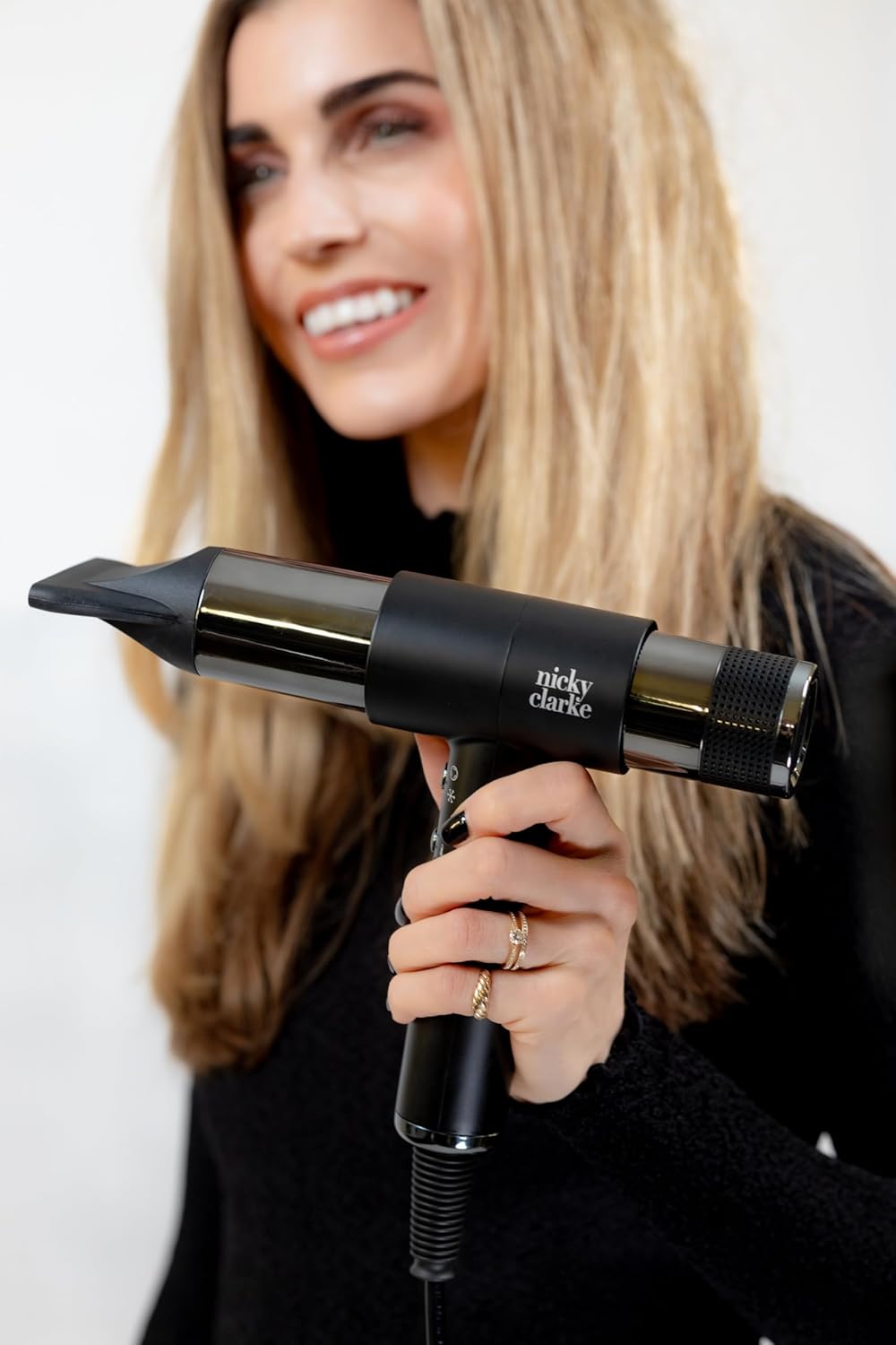 Nicky Clarke AirStyle PRO Infrared and Ionic Hair Dryer and Styler NHD999US