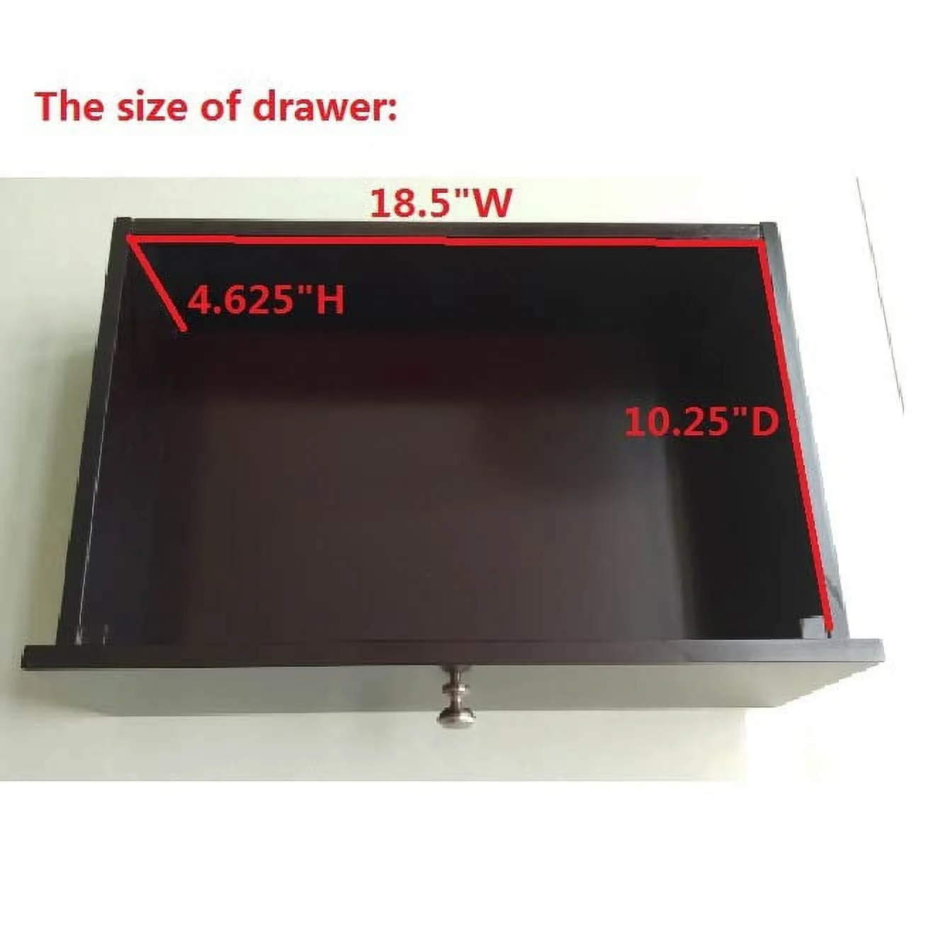 Kings Brand Furniture Wood Console Entryway Table with 2 Drawers & Lower Shelf, X-Style, Cherry