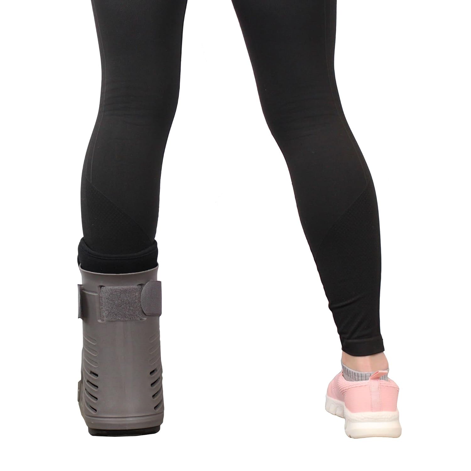 Short Full Shell Walking Boot for Post Surgery, Ankle Strains, Ankle Sprains, Fractures, Soft Tissue Injury