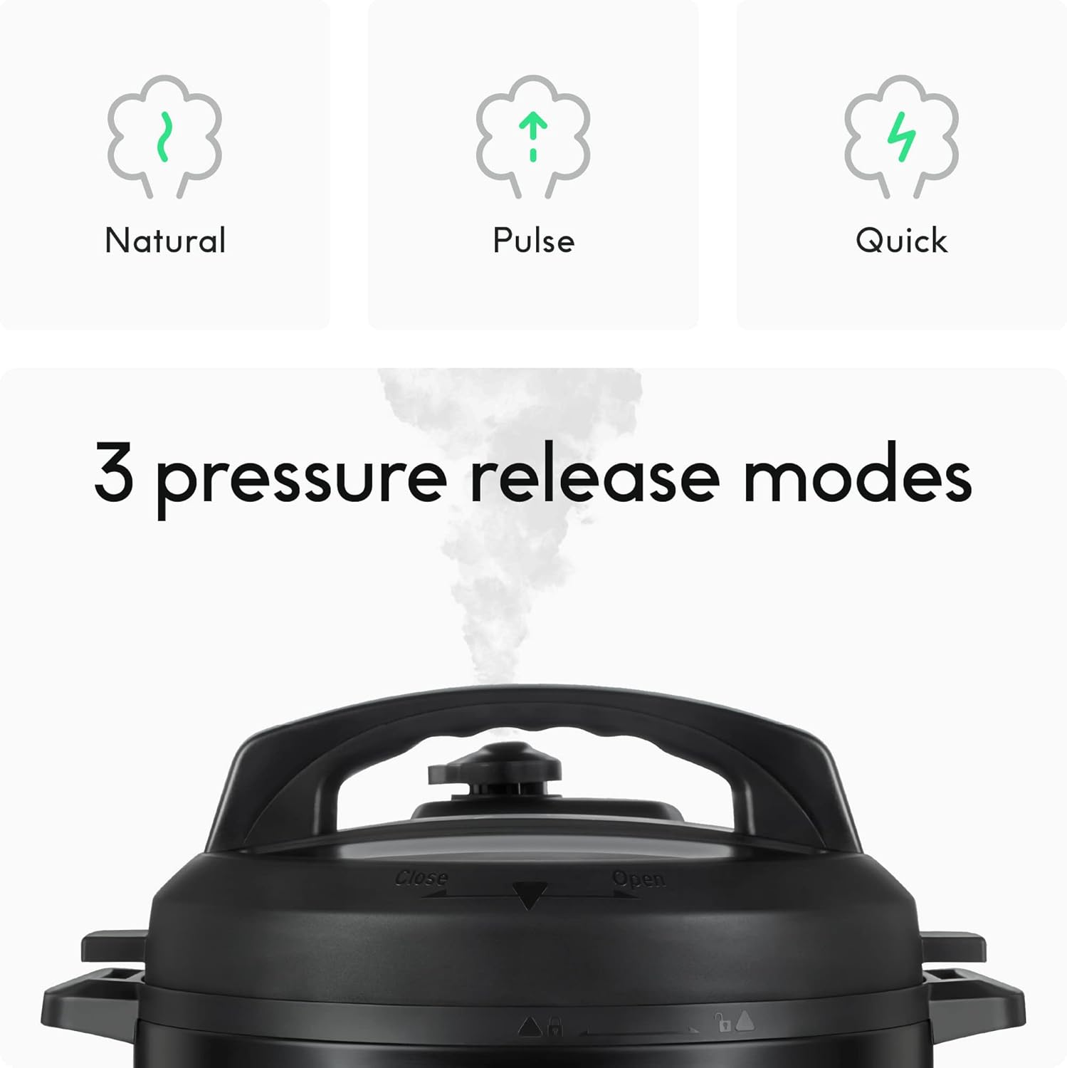 CHEF iQ Smart Pressure Cooker 10 Cooking Functions & 18 Features, Built-in Scale