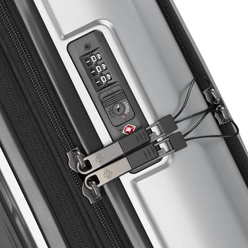 Samsonite Carry-On Pro Front Pocket Hardside Expandable 21-Inch Octiv Luggage: Durable & Impact Resistant, 360° Aero Trac Spinner Wheels