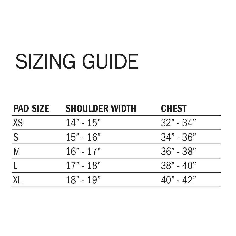 Riddell Power JPK Youth Football Shoulder Pads - Sports Supplies Online Store