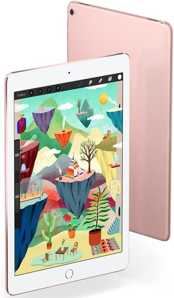 Apple iPad Pro Tablet (128GB, Wi-Fi, 9.7in) Rose (Renewed)