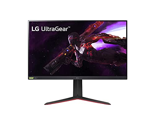 LG 32GP750-B 32 Inch QHD (2560 x 1440) IPS UltraGear Gaming Monitor with 1ms (GtG) and 165Hz Refresh Rate