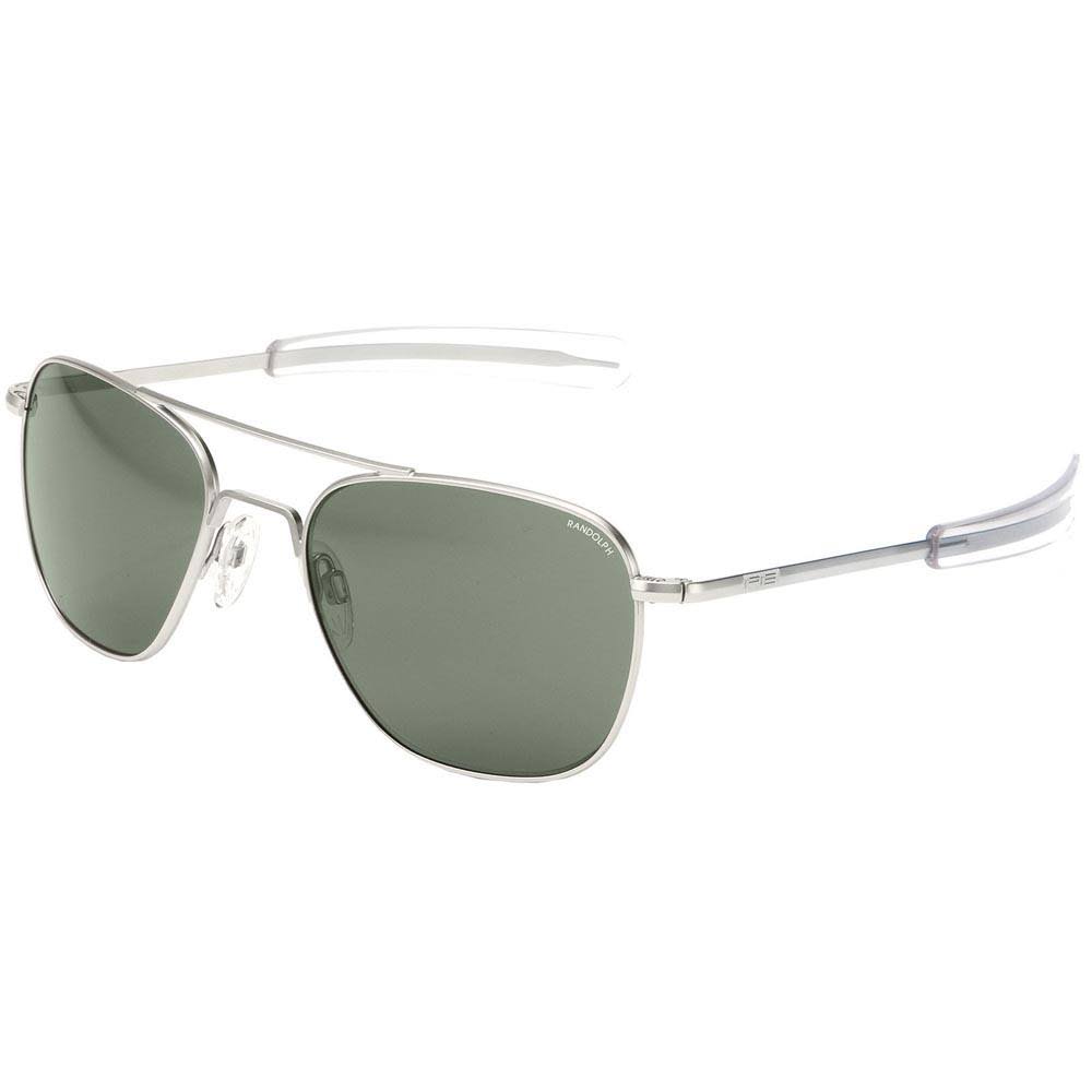 Randolph Engineering Aviator Matte Chrome Sunglasses | AGX Bayonet AR