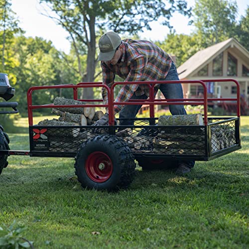YUTRAX® HC1750 Trailer, Heavy-Duty Trailer, 1750 lb. Load Capacity, Heavy-Duty Steel Construction, Haul 28 Cub Feet, Minimal Assembly