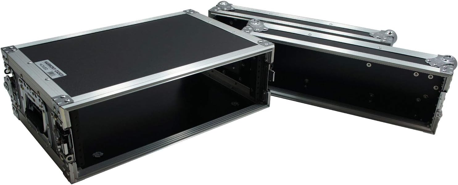 Harmony Cases HC10UEDHW DJ Flight 10U FX Effect 16" Depth Case Casters & Handle