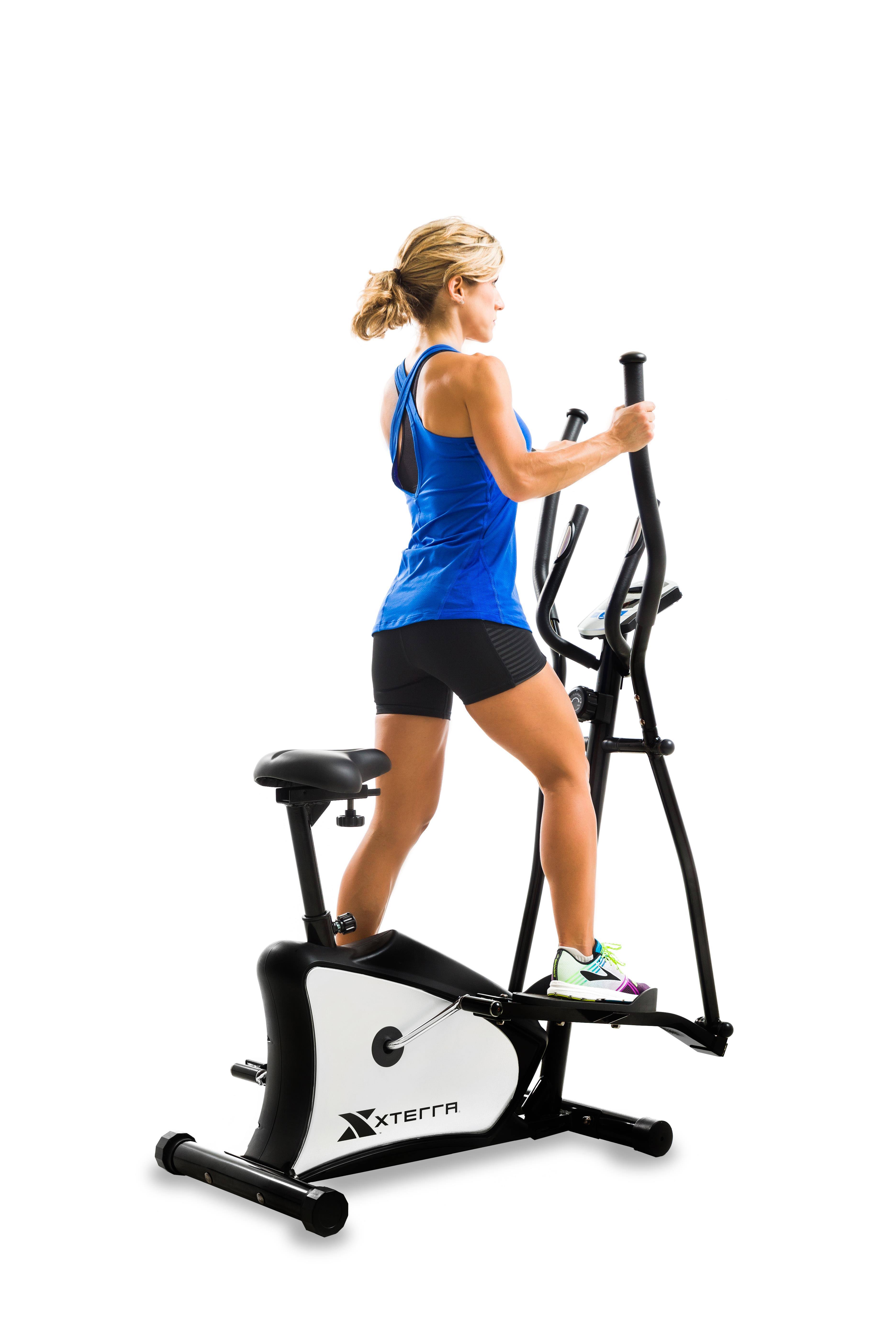 Xterra Fitness EU100 Hybrid Elliptical Upright Bike