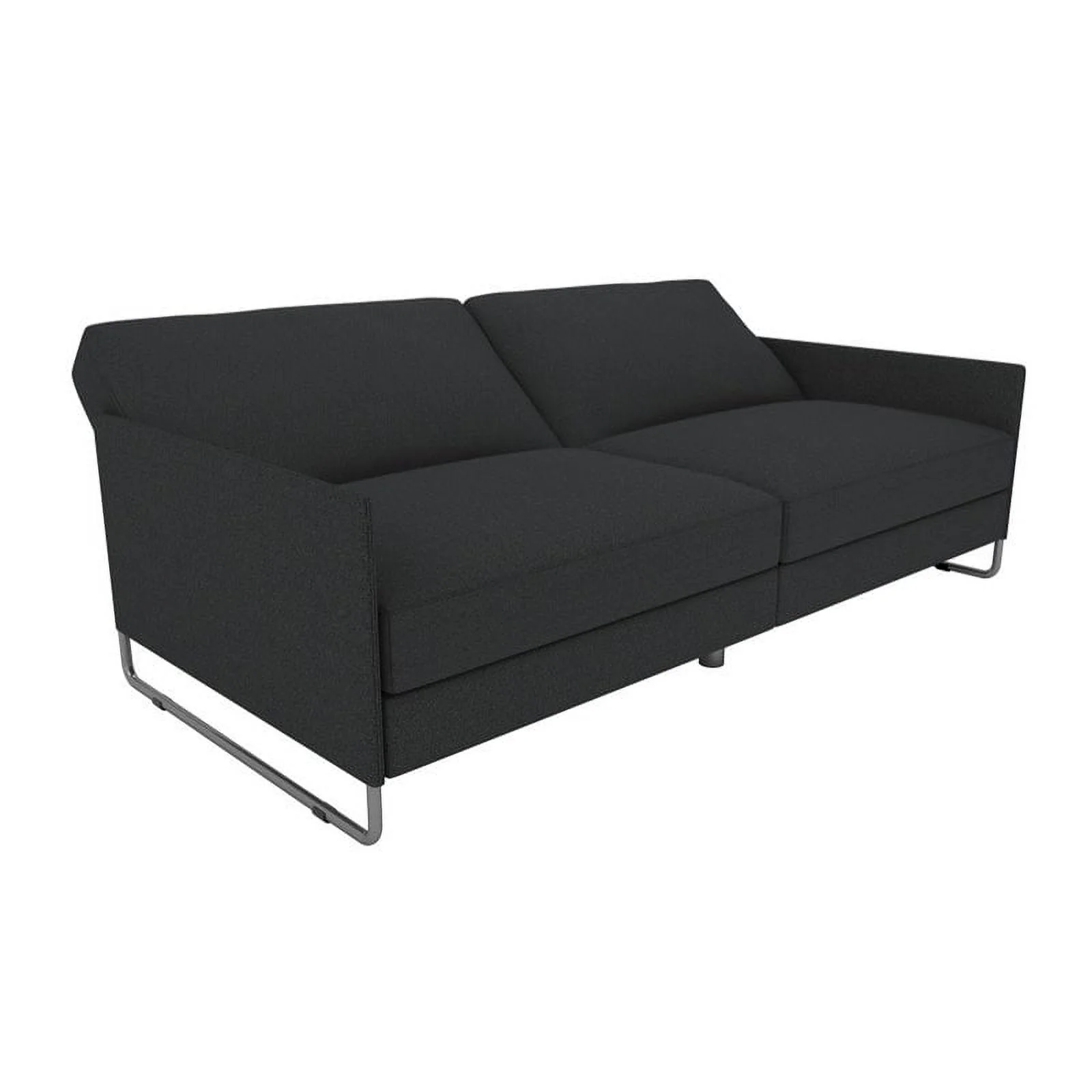Dorel Home Pembroke Convertible Futon, Grey Linen