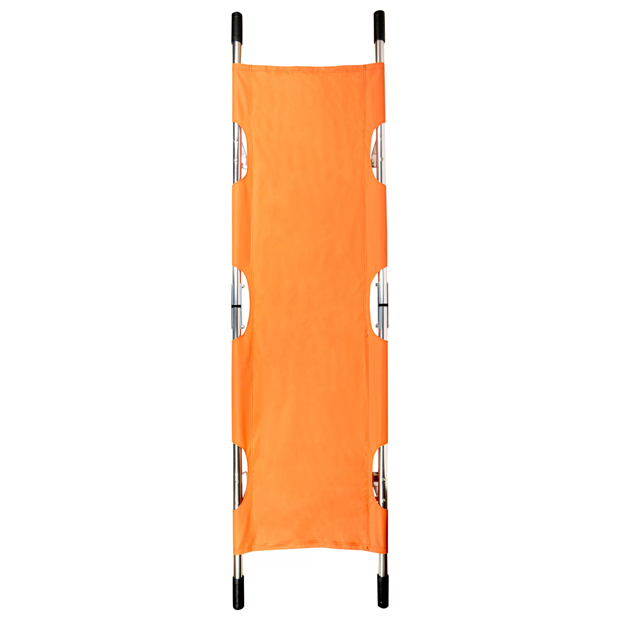 LINE2design EMT Gurneys Backboard Medical Folding Ambulance Gurneys Stretcher - Orange