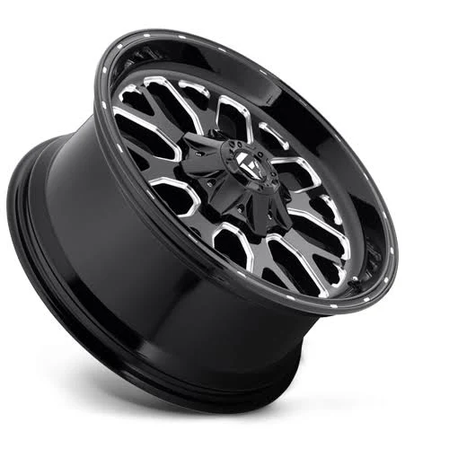 20x9 Fuel D588 Titan Gloss Black Milled D58820909452