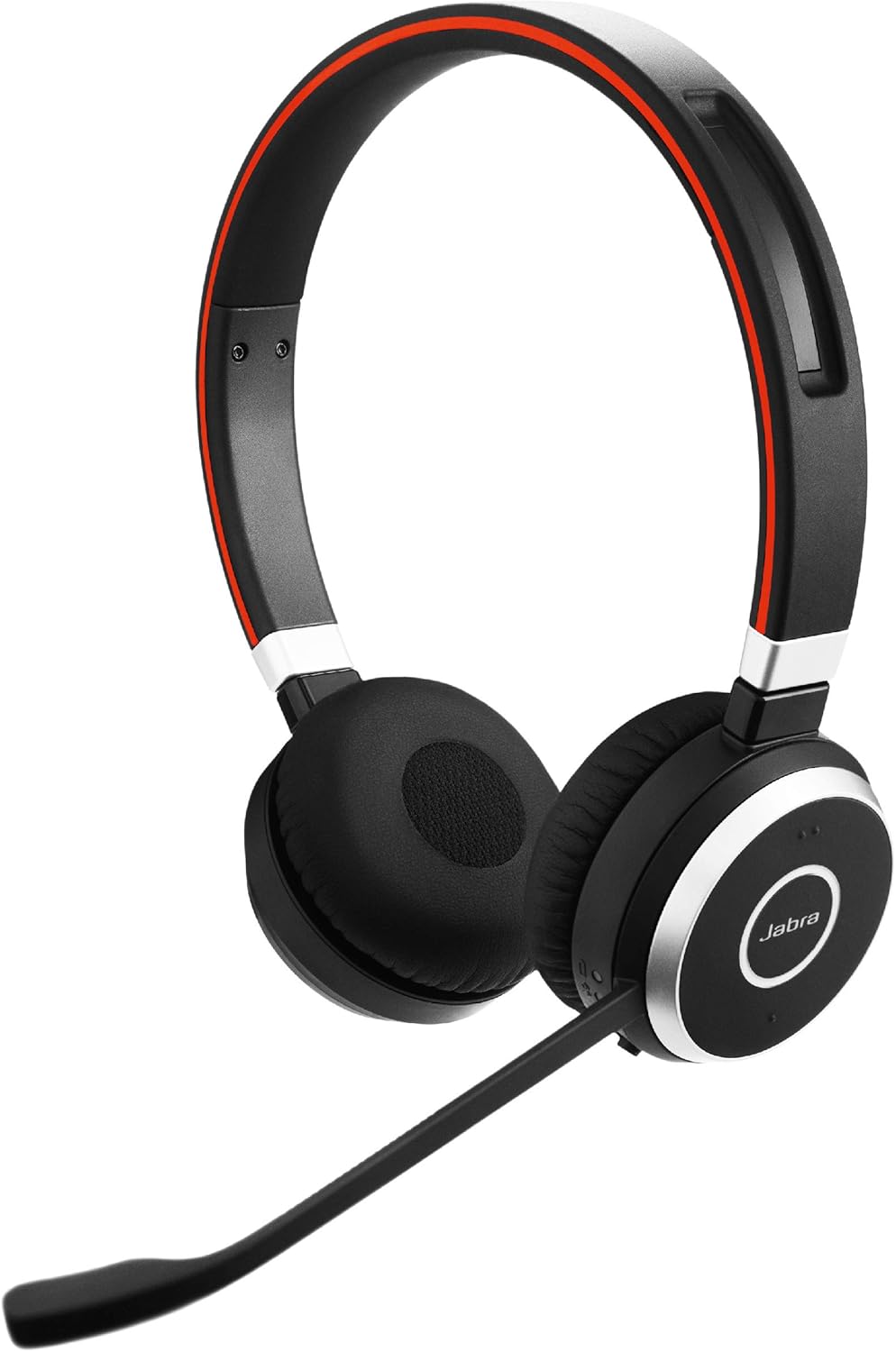 Jabra Evolve 65 MS Wireless Headset, Stereo – Includes Link 370 USB Adapter – Bluetooth Headset with Industry-Leading Wireless Performance