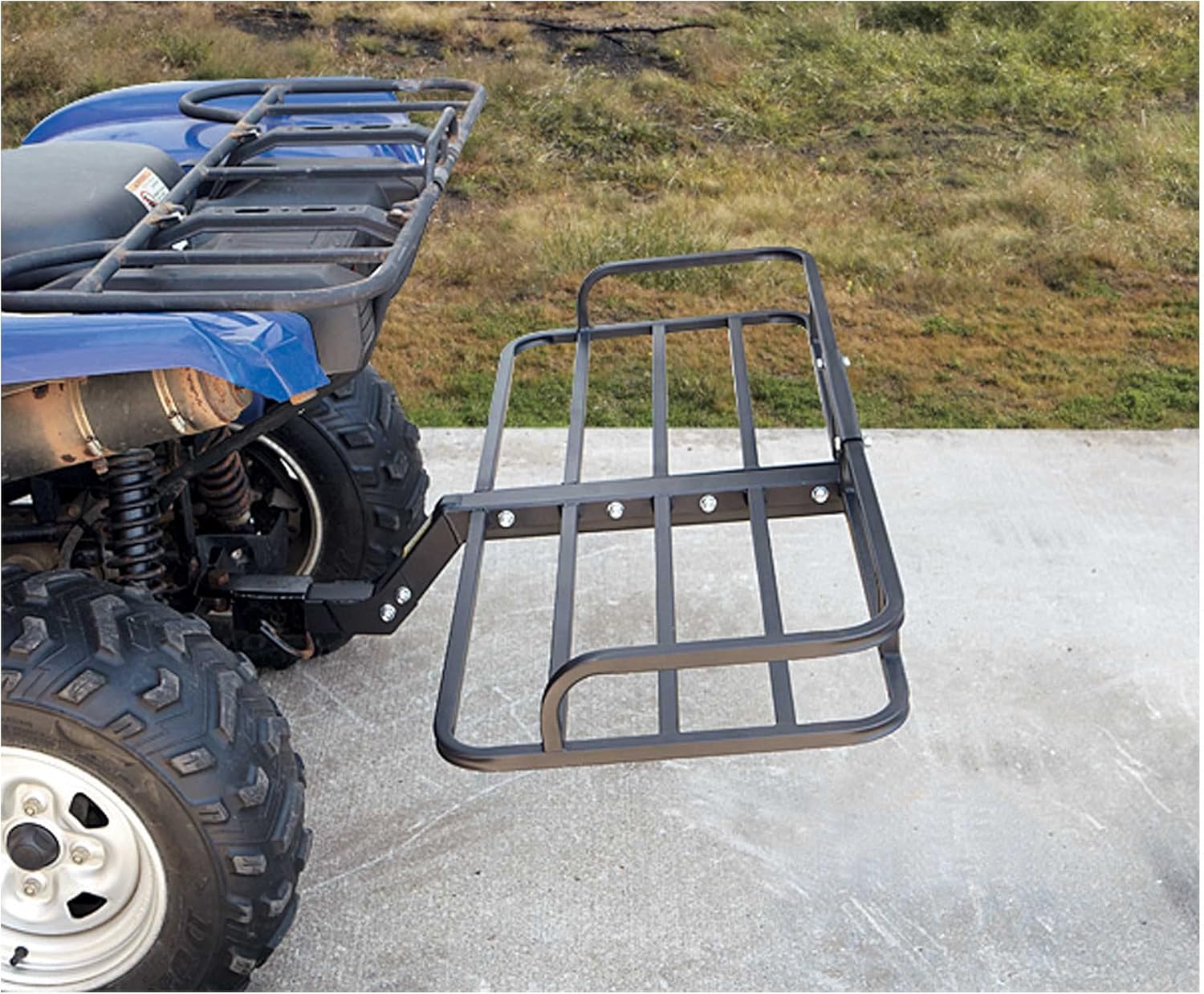 Guide Gear ATV Hitch Cargo Carrier Rack Mount, 300 lb Capacity, Heavy-Duty Steel, 48 l. x 19.25 w. x 4.75 h