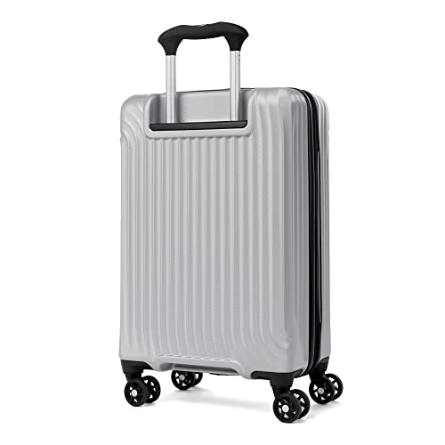 Travelpro Maxlite Air Hardside Expandable Carry on Luggage, 8 Spinner Wheels, Lightweight Hard Shell Polycarbonate Suitcase, Shadow Grey