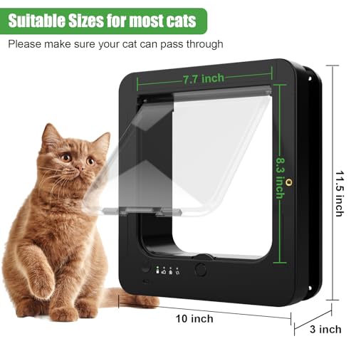 Smart Cat Door for Interior & Exterior