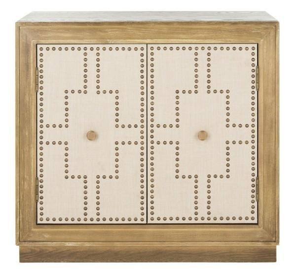 Safavieh Azuli 2-Door Chest - Antique Beige