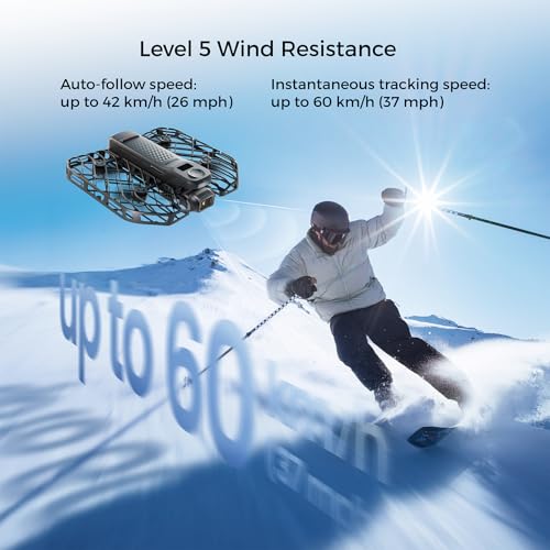 X1 PROMAX 8K Action Flying Camera, Foldable Drone with Camera with 42 KM/H Follow Speed, 10+ Fully Automatic Flight Modes