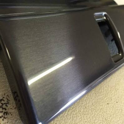 Stickerslab Brushed Gunmetal Aluminium Car Vinyl Wrap Film (Air Bubble Free) in 3 Colours 152cm x 100cm Silver Brushed Aluminium