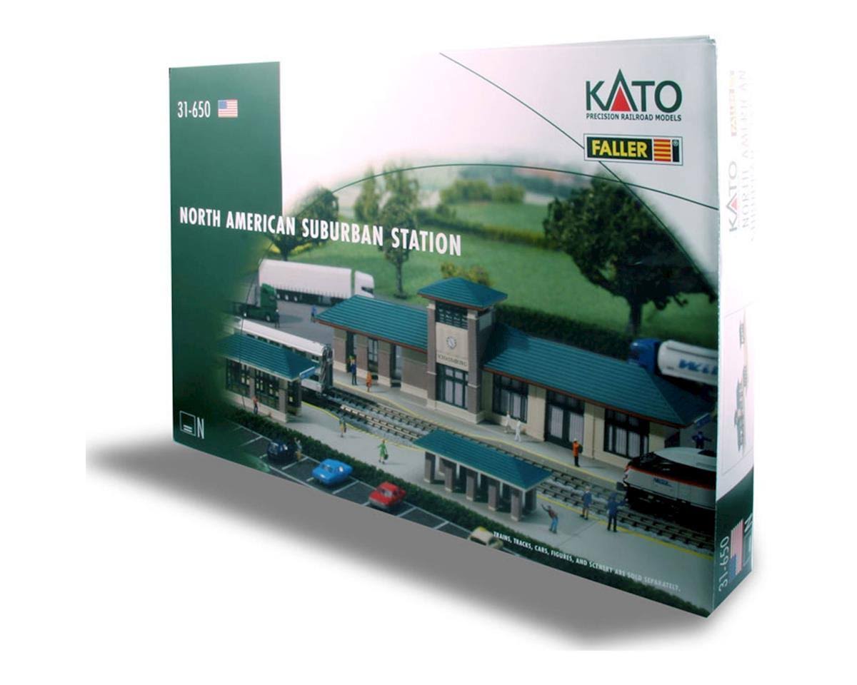 Kato N Kit North American Suburban Station - KAT31650